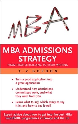 MBA Admissions Strategy Guidebook