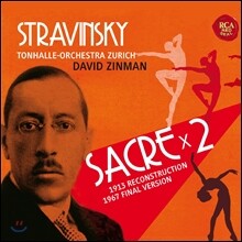David Zinman 스트라빈스키: 봄의 제전 [1913 + 1967버전] (Igor Stravinsky: The Rite of Spring )