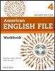 American English File 4 : Workbook with iChecker