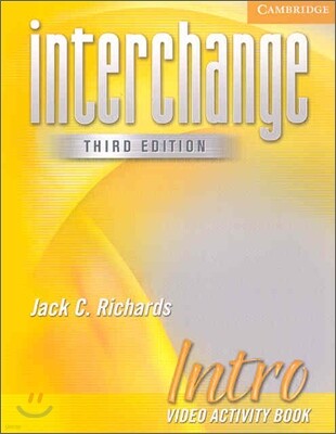 (3판)Interchange Intro : Video Activity Book