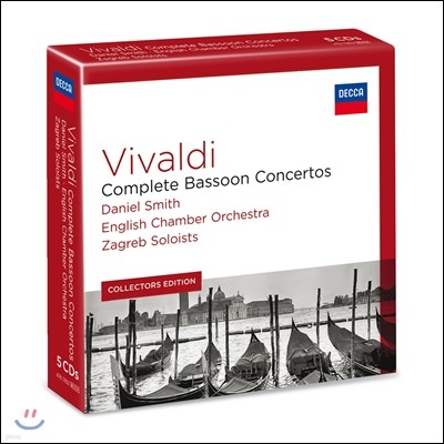 Daniel Smith 비발디: 바순 협주곡 전곡집 (Vivaldi: Complete Bassoon Concertos)