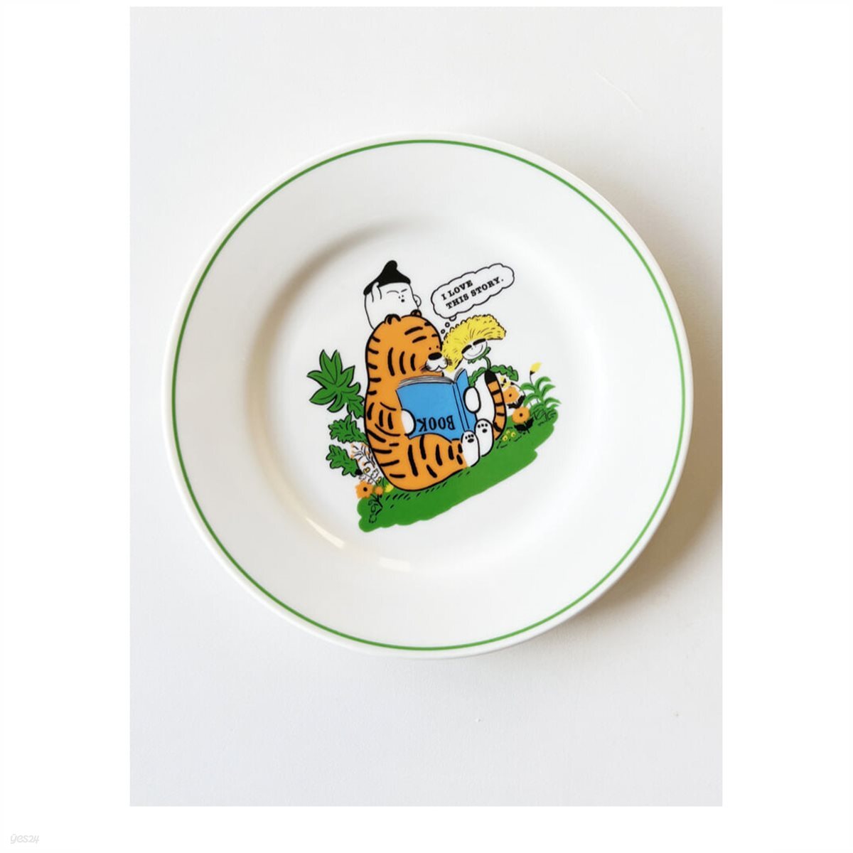 친구의 전설 레트로 디저트접시