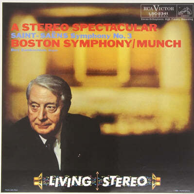 Charles Munch 생상스: 교향곡 3번 (Saint-Saens: Symphony Op.78) [LP]