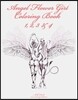 Angel Flower Girl Coloring Book 1, 2, 3 & 4: Angels, Demons, Fairies, Cat Girls and Other Fantasy Women's Bodies