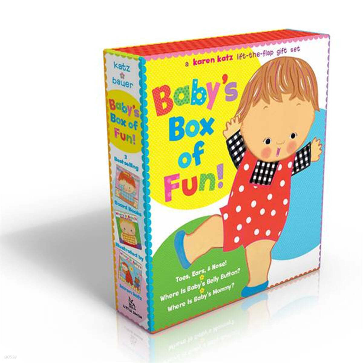 Baby&#39;s Box of Fun: A Karen Katz Lift-The-Flap Gift Set: Toes, Ears, &amp; Nose]/Where Is Baby&#39;s Belly Button?/Where Is Baby&#39;s Mommy?