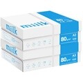 한국 밀크 A3 복사용지(A3용지) 80g 1250매 2BOX