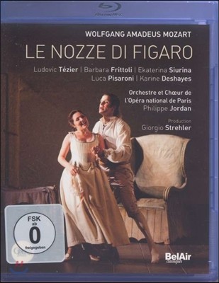 Philippe Jordan 모차르트: 피가로의 결혼 (Mozart: Le Nozze di Figaro)[블루레이]