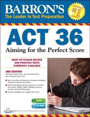 Barron&#39;s ACT 36 with CD-ROM