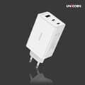 유니콘 듀얼3포트 퀵차지 PD 100W PPS Ga2 초고속2.0 충전기 KA-100PD