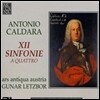 Gunar Letzbor 칼다라: 12개의 4성부 신포니아 (Caldara: XII Sinfonie A Quattro)
