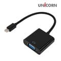 유니콘 DCM-100VGA 미니DP to VGA miniDP 번환컨버터