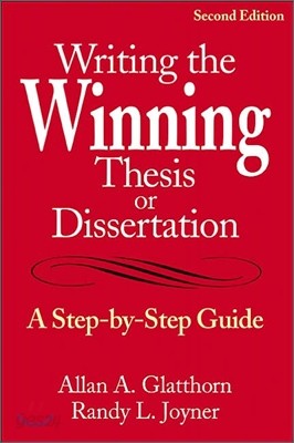 Writing The Winning Thesis Or Dissertation, 2/E