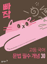 빠작 고등 국어 문법 필수 개념 30