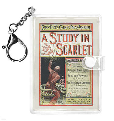 초판본 주홍색 연구 미니미니 키링북(영문판) : A Study in Scarlet