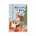 2025년 크리스마스카드 ALL I NEED IS YOU 신상 성탄절카드