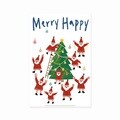 2025년 크리스마스카드 XCA2501 - MERRY HAPPY 신상 성탄절카드
