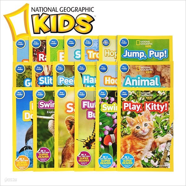 National Geographic Kids 리더스북 Pre레벨 26종 세트 (Paperback)