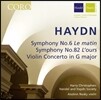Harry Christophers 하이든: 교향곡 6, 82번 ‘곰’, 바이올린 협주곡 (Haydn: Symphony No.6, No.82 'L'Ours', Violin Concerto)