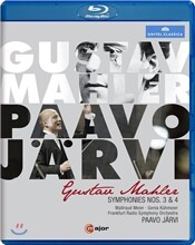 Paavo Jarvi 말러 : 교향곡 3, 4번 (Mahler: Symphonies No. 3 &amp; 4) 블루레이