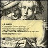 Constantin Emanuel / Ton Koopman 보이 소프라노가 부르는 바흐 칸타타 (J.S. Bach: Schemellis Gesangbuch) 콘스탄틴 에마누엘, 톤 쿠프만
