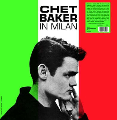 Chet Baker (쳇 베이커) - In Milan [클리어 컬러 LP]