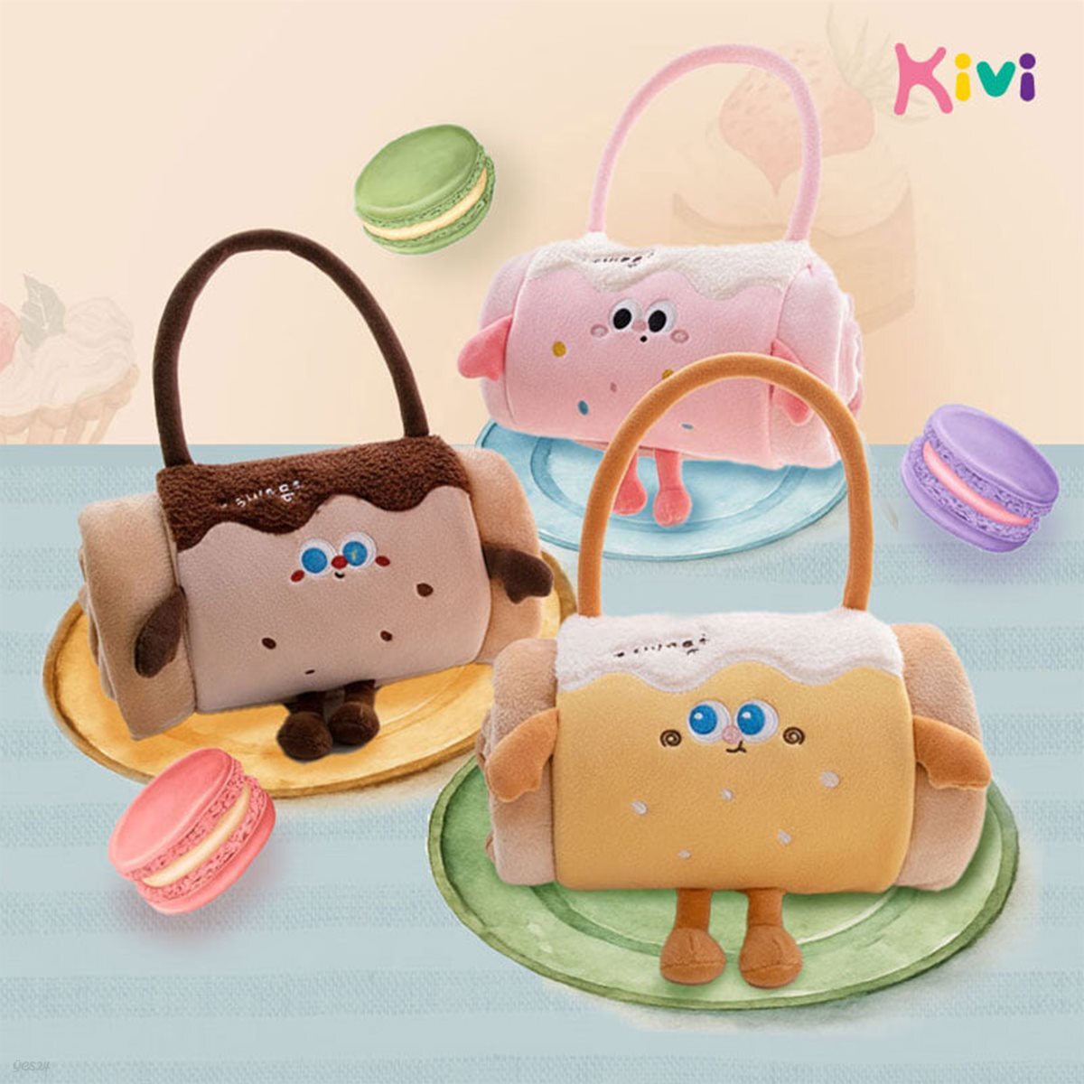 롤케이크담요 극세사 롤업 캐릭터이불