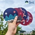 민화 실리콘 컵받침 케데헌 호랑이 굿즈 컵받침대 티코스터 텁블러 외국인 고급 선물 기념품 작호도 카페 소품