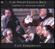 Cafe Zimmermann 카를 필리프 에마누엘 바흐: 교향곡, 첼로 협주곡 (Carl Philipp Emanuel Bach: Symphonies & Concerto pour Violoncelle)