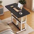 [예스24배송]퓨핸 높이조절 이동식 사이드 테이블 60x40cm