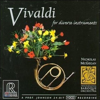 Nicholas McGegan 여러 악기를 위한 비발디 (Vivaldi: For Diverse Instruments)