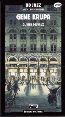 Gene Krupa (일러스트 by Desvaux Olivier)