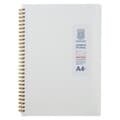옥스포드 5000 밀크 PP 스프링노트 A4 줄 297X225mm 80매 노트