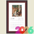 30% 마감세일 / 2026년 명화 벽걸이 달력 캘린더 액자 - 미국 메트로폴리탄 미술관 베스트 콜렉션