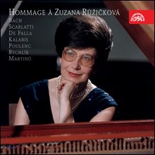 주자나 루지치코바 하프시코드 연주집 - 바흐 / 스카를라티 / 파야 (Hommage a Zuzana Ruzickova - Bach / Scarlatti / Falla)
