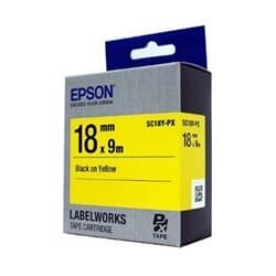 엡손 라벨테이프 SC18Y-PX 라벨기 노랑 9m 기타복합기/프린터소모품
