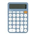 델리 파스텔 계산기 블루 EM124BL 일반계산기