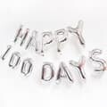 파티클럽 HAPPY100DAYS 실버 풍선/풍선용품