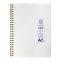 옥스포드 3500 밀크 PP 스프링노트 A5 수학 210X149mm 80매 노트