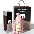 도도 오볼텀블러 400ml 스텐316 핑크 스트랩 어린이 빨대 물병 선물 보온 보냉