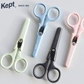 KEPT 미니가위 문구가위 불소 코팅 안전 KP4 2COLOR