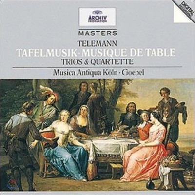 Reinhard Goebel 텔레만: 타펠무지크 - 삼중주와 사중주 (Telemann: Tafelmusik - Trios &amp; Quartets)