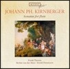 Frank Theuns 키른베르거: 플루트 소나타집 (Kirnberger: Sonatas For Flute)