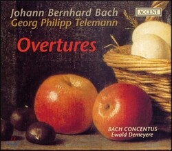 Ewald Demeyere 베른하르트 바흐 / 텔레만: 서곡 모음 (Bernhard Bach / Telemann: Overtures)