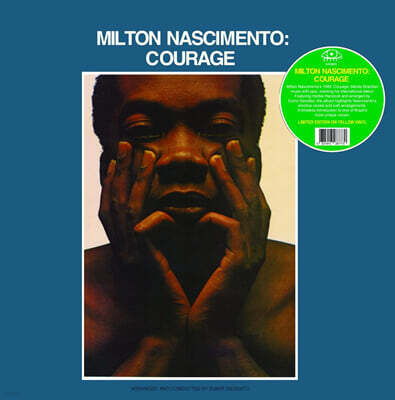 Milton Nascimento (밀톤 나시멘토) - Courage [옐로우 컬러 LP]