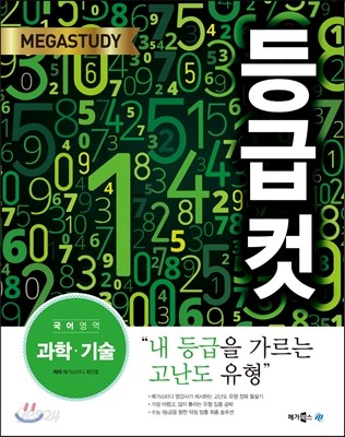 메가스터디 등급컷 국어영역 과학&#183;기술 (2015년)