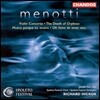 Richard Hickox 메노티: 바이올린 협주곡, 오르페우스의 죽음 외 (Menotti: Violin Concerto, The Death of Orpheus)