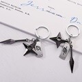 나루토 닌자 서클렛 수리검 키링 백참 키홀더 가방 열쇠 고리 악세사리 백꾸 가꾸 쓸데없는 친구 우정 선물