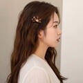 테디베어 집게핀 헤어핀 머리핀 똑딱 핀 삔 헤어집게핀 머리집게핀 헤어핀셋 브라운 베어 곰돌이 곰 곰탱이 헤어 머리 악세사리