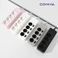 코니야 푸쉬탭 인테리어 디자인 멀티탭 개별 스위치 멀티 콘센트