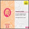 Christoph Ullrich 스카를라티: 피아노 소나타 전곡 11집 K.358-K.387 (D. Scarlatti: Complete Piano Sonatas Vol.11)